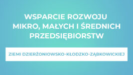 Wsparcie rozwoju mikro, małych i średnich przedsiębiorstw Ziemi Dzierżoniowsko-Kłodzko-Ząbkowickiej